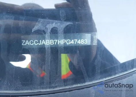 2017 Jeep Renegade Altitude Fwd from USA, damaged, VIN ZACCJABB7HPG47483